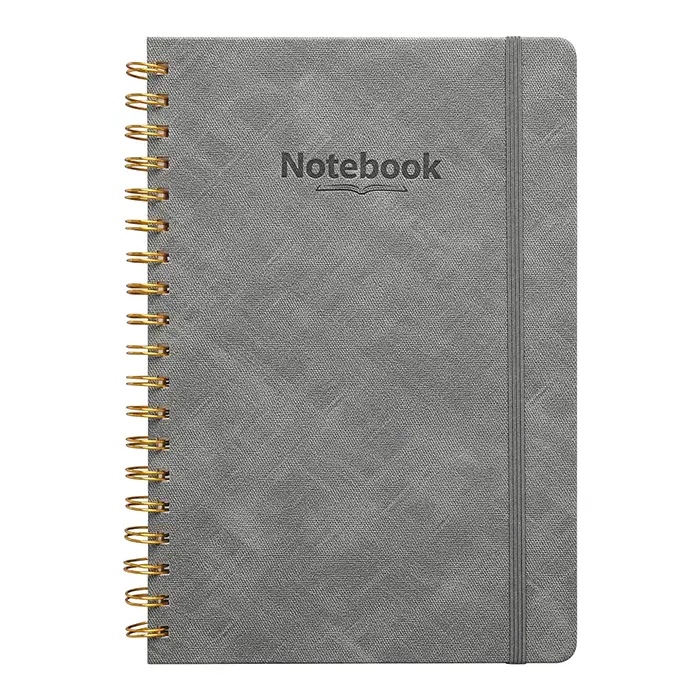 Hardcover spiraalvormig dagboek