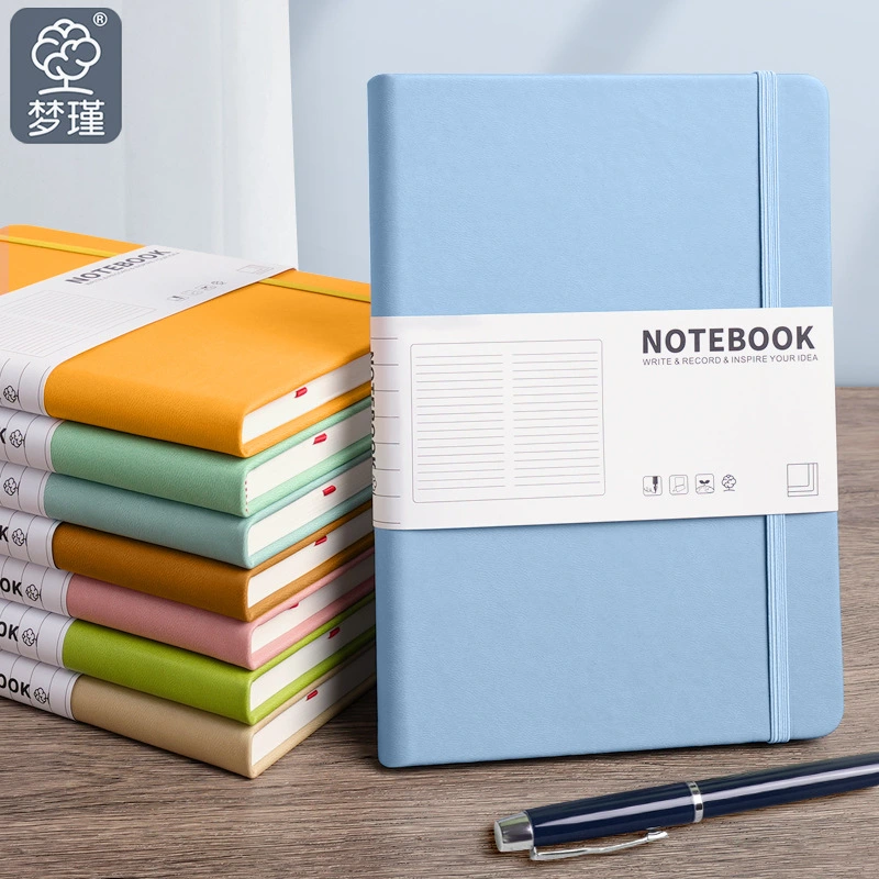 Lederen hardcover schrijfdagboek